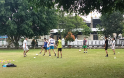 Olahraga Bersama Tiap Jumat di Lapangan Sleman Kembali Digelar dengan Protokol Covid-19