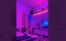 Keren! Pria Ini Make Over Kamar Kosnya Jadi Smart Kos, Bisa Diperintah Pakai Suara