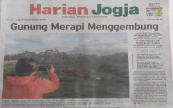 HARIAN JOGJA HARI INI: Gunung Merapi Menggembung