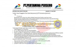 CEK FAKTA: Beredar Surat Panggilan Wawancara Kerja di PT Pertamina, Waspadalah!