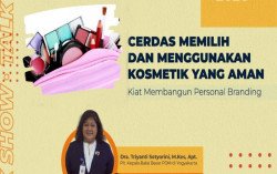 BBPOM Ajak Generasi Milenial Cerdas Memilih & Menggunakan Kosmetik yang Aman 
