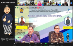 Rakorwil Kanwil DJPb DIY Semester I: Menjaga Kualitas Kinerja di Era New Normal