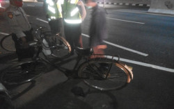 Pesepeda Ambruk dan Meninggal di Underpass YIA