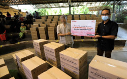 Peduli Pegiat Budaya, AHM Salurkan Bantuan Hadapi Pandemi