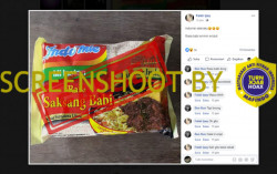 CEK FAKTA: Beredar Gambar Indomie Rasa Saksang Babi, Begini Klarifikasinya