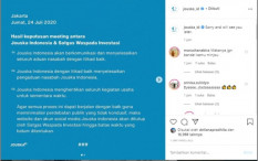 Jouska Resmi Tutup, Seluruh Media Sosial Off