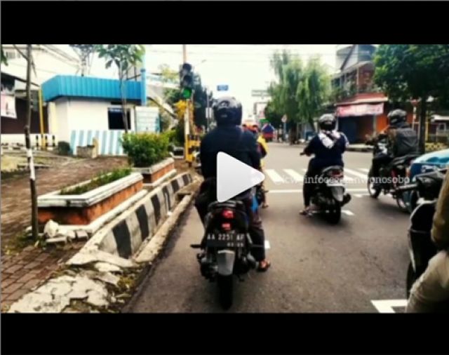 Wonosobo Ikut Bikin Traffic Light ala MotoGP, Begini Penampakannya..