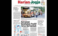 HARIAN JOGJA HARI INI: Karyawan Kesehatan Positif Terus Bertambah