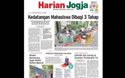 HARIAN JOGJA HARI INI: Kedatangan Mahasiswa Dibagi 3 Tahap