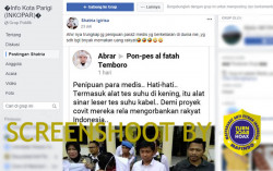 CEK FAKTA: Benarkah Ada Penipuan Paramedis Demi Proyek Covid?