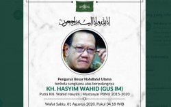 Innalillahi, Adik Bungsu Gus Dur, KH Hasyim Wahid Meninggal Dunia