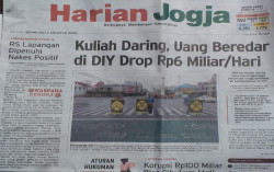 HARIAN JOGJA HARI INI: Kuliah Daring, Uang Beredar di DIY Drop Rp6 Miliar/Hari