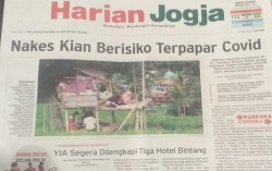 HARIAN JOGJA HARI INI: Nakes Kian Berisiko Terpapar Covid