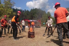 4,6 Juta Liter Air Dimuntahkan dari Helikopter untuk Padamkan Karhutla