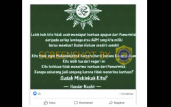 CEK FAKTA: Pernyataan Haedar Nashir soal Muhammadiyah Tak Harapkan Bantuan Pemerintah, Palsu