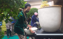 Dipasangi Gentong, Protokol Kesehatan Kawasan Wisata Tamansari Diperketat