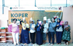 UMY Kampanyekan Cinta Membaca Melalui Koper Buku di PKK
