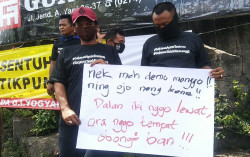 Sejumlah Warga Keberatan dengan Aksi Demo Digelar di Gejayan
