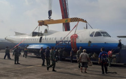 Jejak Perjalanan Pesawat N250 Gatotkaca, Tonggak Sejarah Bangsa yang Berakhir di Museum Dirgantara