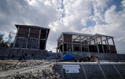 Pembangunan Gedung Baru SMP N 3 Saptosari Ditarget Rampung September
