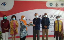 Angka Kebutaan Tinggi, Puluhan Pasien Katarak Difasilitasi Operasi Gratis