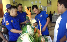 Komunitas Ini Ajak Masyarakat Berkreasi lewat Ukiran Buah