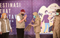BOB Kampanye Gerakan BISA di Destinasi Wisata Jawa Tengah