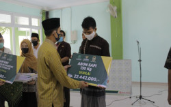 Baznas Kota Jogja Salurkan Rp671 Juta untuk Warga Terdampak Pandemi