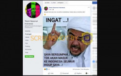 CEK FAKTA: Benarkah Rizieq Shihab Bersumpah Tidak Akan Kembali ke Indonesia Seumur Hidup?