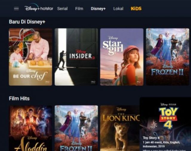 Disney+ Hotstar Mendarat di Indonesia, Ini Cara Menonton dan Fiturnya