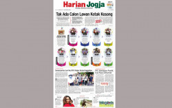 HARIAN JOGJA HARI INI: Tak Ada Calon Lawan Kotak Kosong