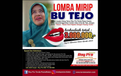 Pengusaha Persewaan Alat Pesta Bikin Lomba Mirip Bu Tejo. Tertarik?