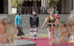 Presiden Jokowi Sapa Mahasiswa Baru UGM, Ingatkan Jangan Lupakan Akar