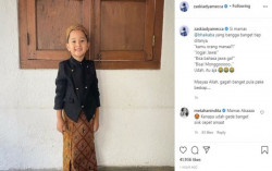 Anak Zaskia Adya Mecca Mengaku Bangga Jadi Orang Jogja