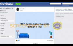 CEK FAKTA: Benarkah PDIP Bubar dan Kadernya Pindah ke PSI?