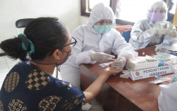 Warga Binaan BPRSW DIY Jalani Tes Cepat, Ini Hasilnya