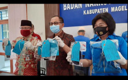 BNN Magelang Ungkap Modus Baru Sembunyikan Narkoba, Diselipkan di Masker