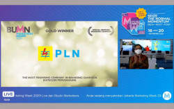 PLN Raih 3 Penghargaan di Ajang BUMN Marketeers Award 2020