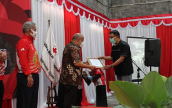 PMI Beri Penghargaan Media di HUT Ke-75 