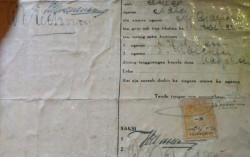 Waduh, Surat Nikah dan Cerai Soekarno-Inggit Dijual di Medsos