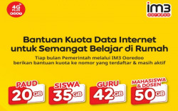 Semangat Belajar dari Rumah dengan Bantuan Kuota Data Internet IM3 Ooredoo