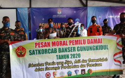 Banser Dukung Pelaksanaan Pilkada Damai & Sehat