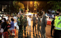 Ratusan Personel Gabungan Sisir Kota Jogja untuk Penegakan Disiplin Protokol Kesehatan