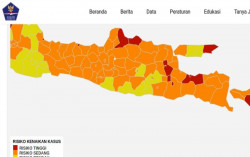 Ganjar Klaim Jateng Tanpa Zona Merah Covid-19