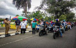 Puluhan Pegiat Wisata di Kulonprogo Gelar Touring