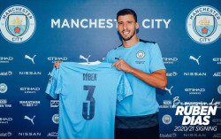 Dibeli Rp1,2 Triliun Ruben Dias Dikontrak 6 Tahun di Manchester City