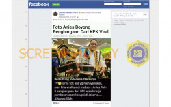 CEK FAKTA: Anies Terima 3 Penghargaan dari KPK tapi Tak Diberitakan Media, Benarkah?