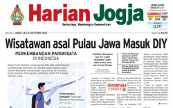 HARIAN JOGJA HARI INI: Wisatawan asal Pulau Jawa Masuk DIY