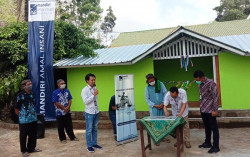Mandiri Amal Insani Bangun Bak Penampungan Air di Pesantren Ainul Yakin