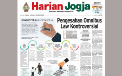 HARIAN JOGJA HARI INI: Pengesahan Omnibus Law Kontroversial